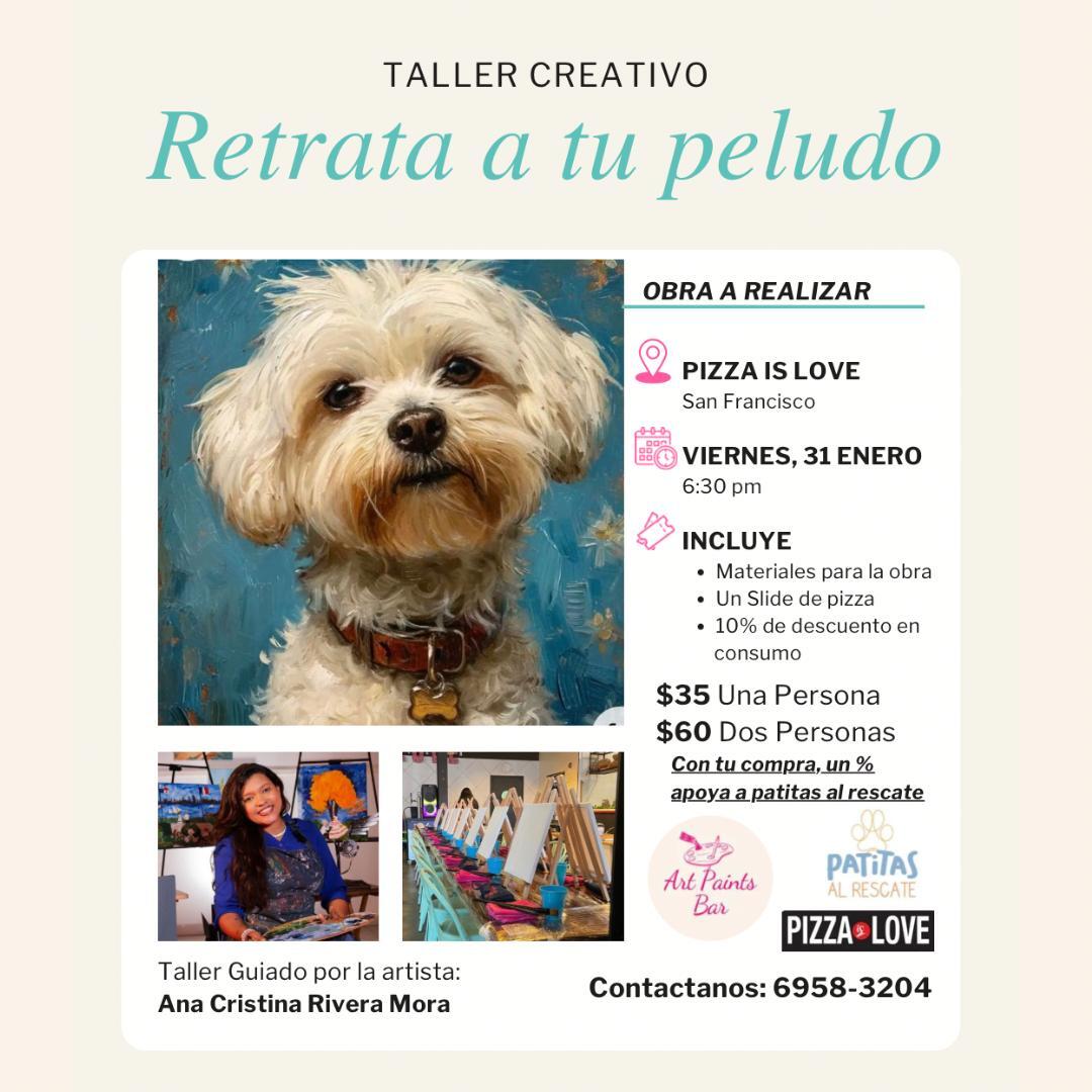 Taller retrata a tu peludo